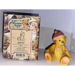 Cherished Teddies Anne "So Glad Ur Here To Keep Me Warm" Figurine U8